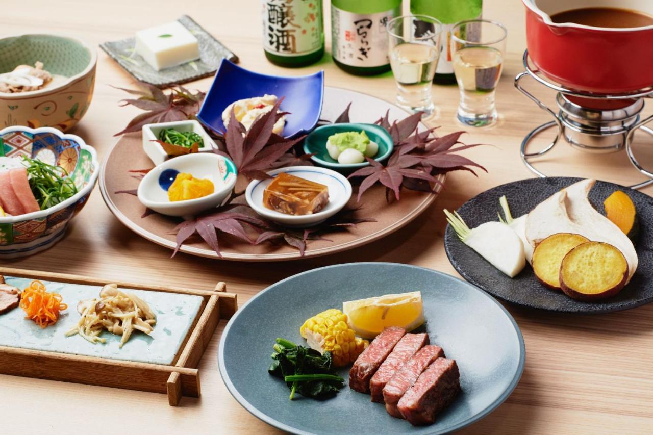 Takamiya Ryokan Sagiya Sansorai Kaminoyama ภายนอก รูปภาพ