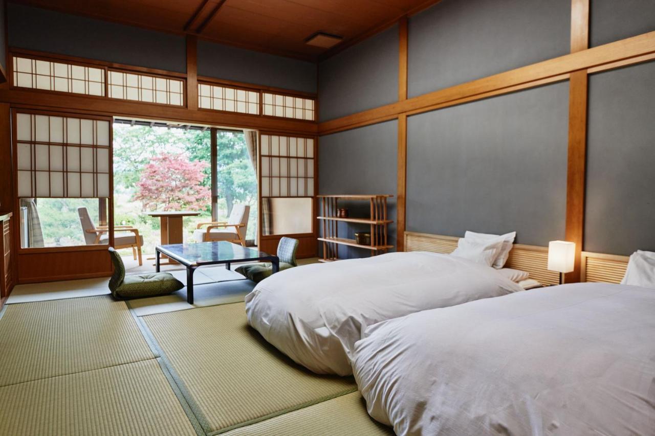 Takamiya Ryokan Sagiya Sansorai Kaminoyama ภายนอก รูปภาพ