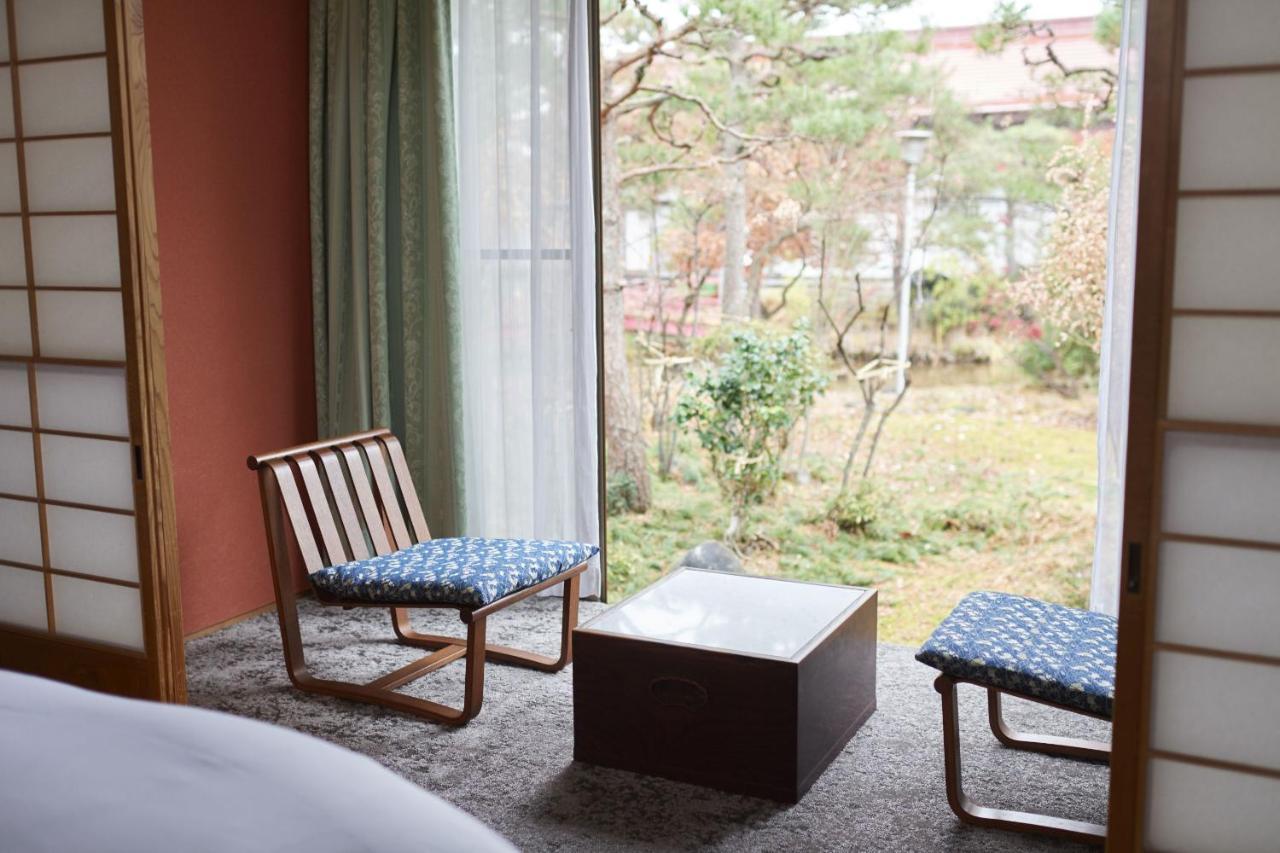 Takamiya Ryokan Sagiya Sansorai Kaminoyama ภายนอก รูปภาพ